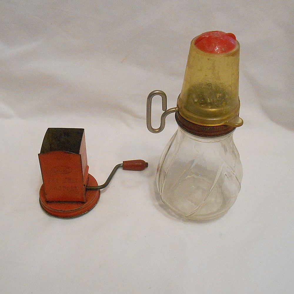 Vintage Turn Key Nut Grinder